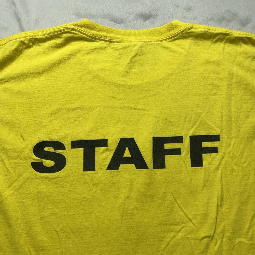 Vintage Tennis Shirt Fruit of the Loom Heavy XL 90s Y2k Tee St Louis Aces Staff - Picture 9 of 14